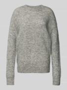 Gebreide pullover met ribboorden, model 'Festina'