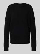 Gebreide pullover met ribboorden, model 'Festina'