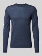 Gebreide pullover met ronde hals