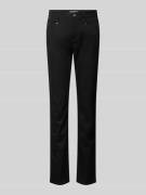 Slim fit broek met steekzakken