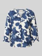 Blouse met 3/4-mouwen, model 'Julie'