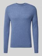 Gebreide pullover met ronde hals