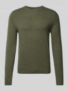 Gebreide pullover met ronde hals