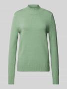 Gebreide pullover met ribboorden, model 'Aliv'