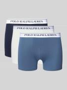 Boxershort met band met label in een set van 3 stuks