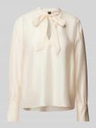 Regular fit blouse met strikdetail