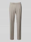 Slim fit pantalon met persplooien