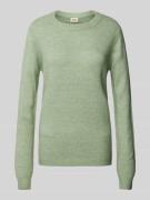 Gebreide pullover met ronde hals, model 'Rellis'