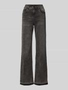 Straight leg jeans in 5-pocketmodel, model 'Lara'