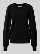 Gebreide pullover met pofmouwen, model 'Tamana Rachelle'