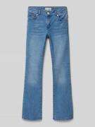 Flared jeans in 5-pocketmodel, model 'Veronique'