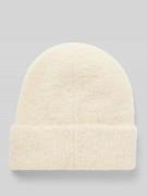 Beanie met brede omslag