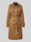 Trenchcoat met strikceintuur