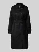 Trenchcoat met strikceintuur