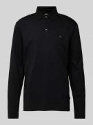 Regular fit poloshirt met labelbadge, model 'Paley'