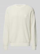 Gebreide pullover met labeldetail, model 'Acircolo'