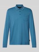 Regular fit poloshirt met katoen