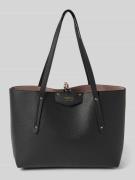 Tote bag met labeldetail, model 'BRENTON'