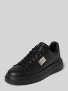 Chunky sneakers met labelbadge, model 'ELBA'