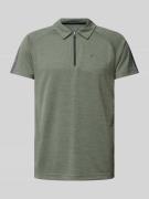 Regular fit poloshirt met logoprint, model 'IVO'