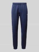 Regular fit sweatpants met katoen