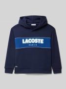 Hoodie met logodetail