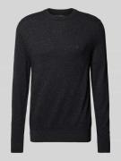 Loose fit pullover met ronde hals