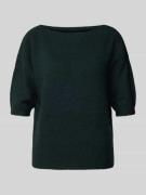 Gebreide pullover met 1/2-mouwen, model 'Pusity'