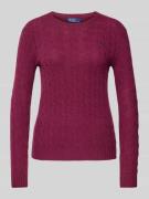 Pullover met kabelpatroon, model 'JULIANNA'