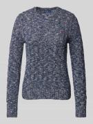 Gebreide pullover met kabelpatroon, model 'RAGG JULIE'