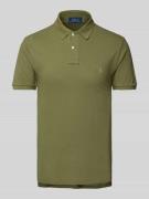 Slim fit poloshirt van puur katoen