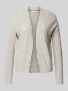 Cardigan met ribboord