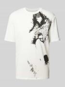 T-shirt met motiefprint