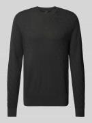 Gebreide pullover met ronde hals