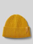 Beanie met labeldetail, model 'SUMTER'