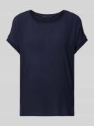 T-shirt van viscose met zijsplitten, model 'AYANO'