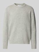 Gebreide pullover met ronde hals, model 'CODY'