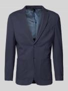 Slim fit colbert met reverskraag, model 'DELON'