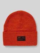 Beanie met labelpatch, model 'WORKWEAR'