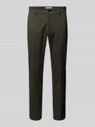 Slim fit pantalon met steekzakken, model 'Ajend'