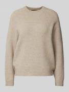 Gebreide pullover met ribboorden, model 'PEMIRI'