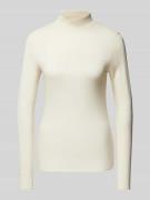 Shirt met lange mouwen en turtleneck, model 'FJOLA'