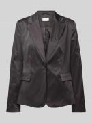 Regular fit blazer met reverskraag