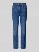 Straight fit jeans met hoge taille, model 'CALIA'