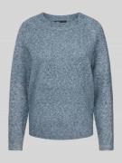 Gebreide pullover met ronde hals, model 'RICA'