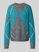 Gebreide pullover met ronde hals, model 'Miller'