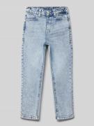 Loose fit jeans in stonewashed-look