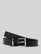 Leren riem met doornsluiting, model 'Amelia'