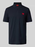 Poloshirt met labelpatch, model 'Dereso'