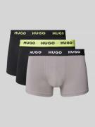 Boxershort met band met label in een set van 3 stuks